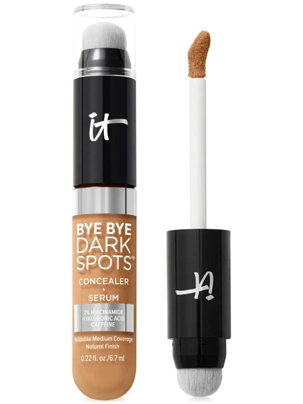 MSRP $30 | IT Cosmetics Bye Bye Dark Spots Concealer + Serum #40 Tan Cool -6.7ml